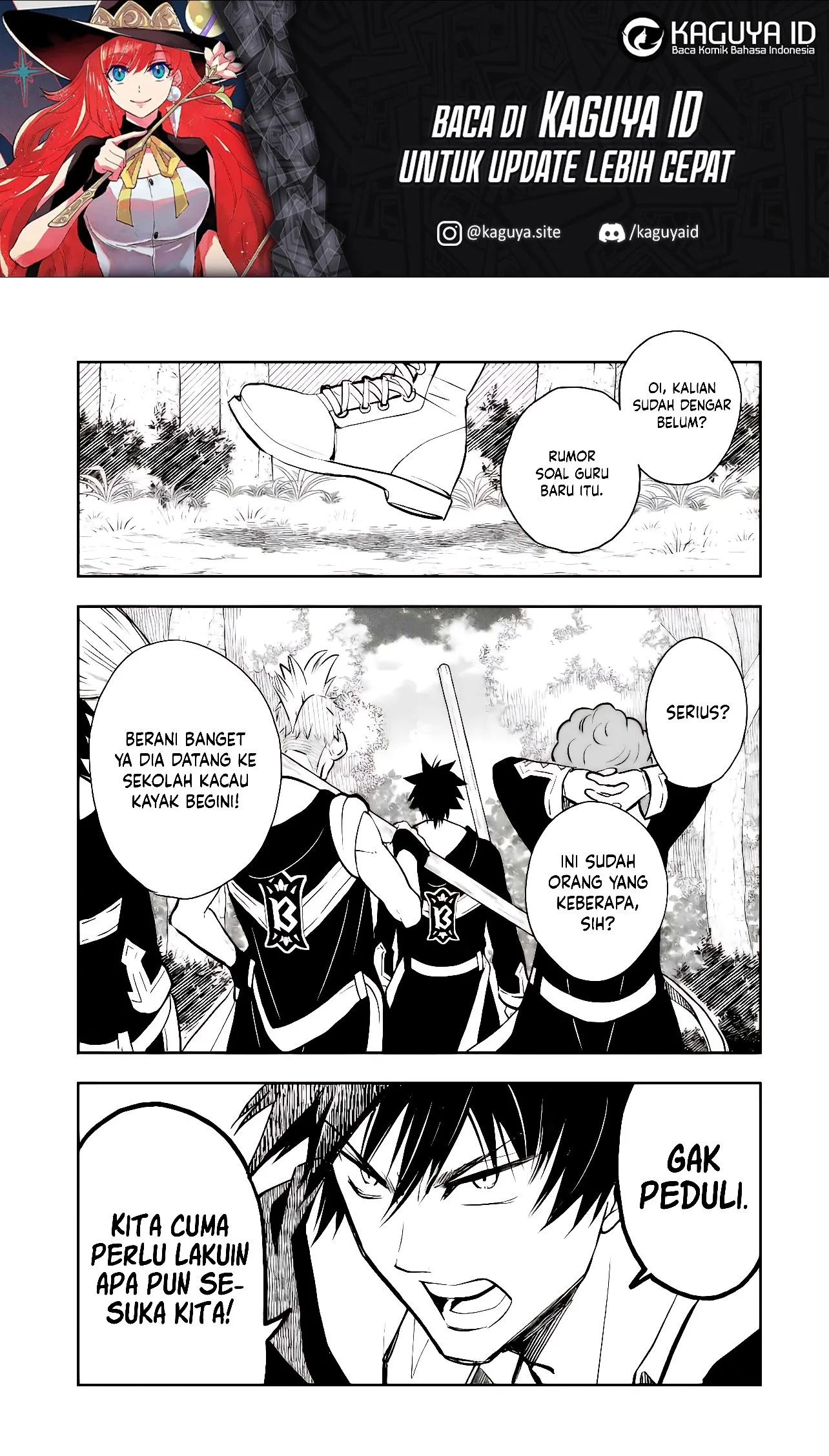 Manga Yanki yo, Tsue o mote! Chapter 1 Fix gambar 2